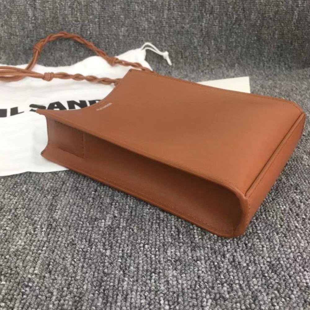 JIL SANDER BROWN ‘TANGLE SMALL’ SHOULDER BAG - Picture 4 of 8